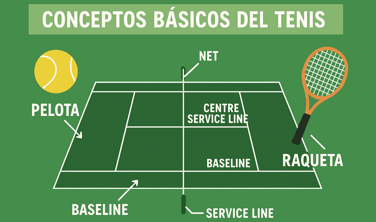 Conceptos básicos del tenis