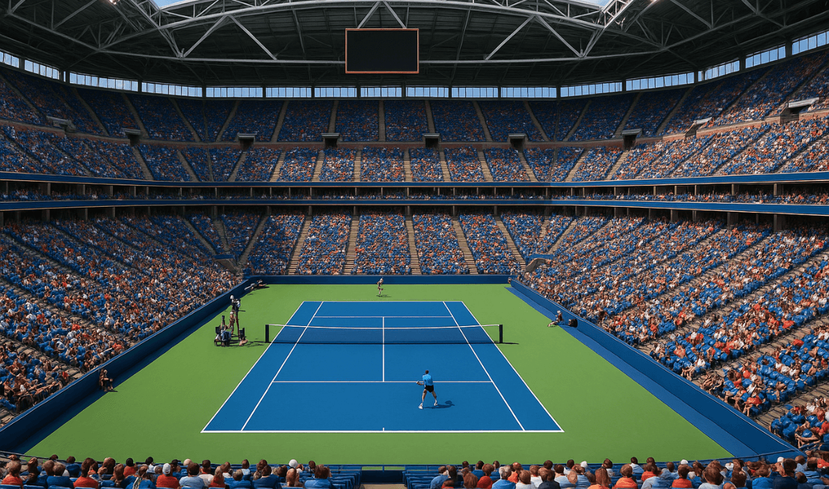 estadio de tenis más grande del mundo