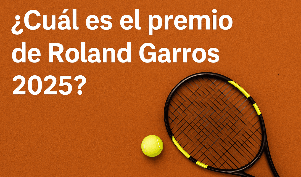 premio de Roland Garros 2025