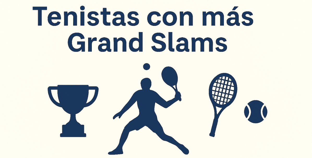 tenistas con más Grand Slams